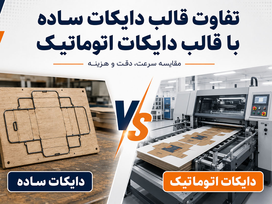 تفاوت قالب دایکات ساده با قالب دایکات اتوماتیک چیست؟